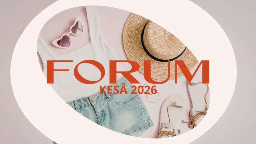 Kauppakeskus Forumin kesätapahtumat 2026