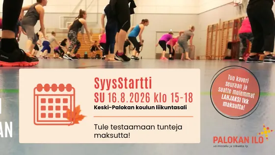 ILOn ryhmäliikunnan SyysStartti