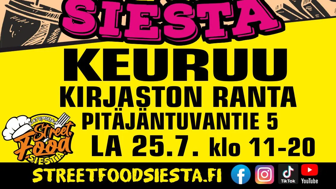 Street food siesta keuruu