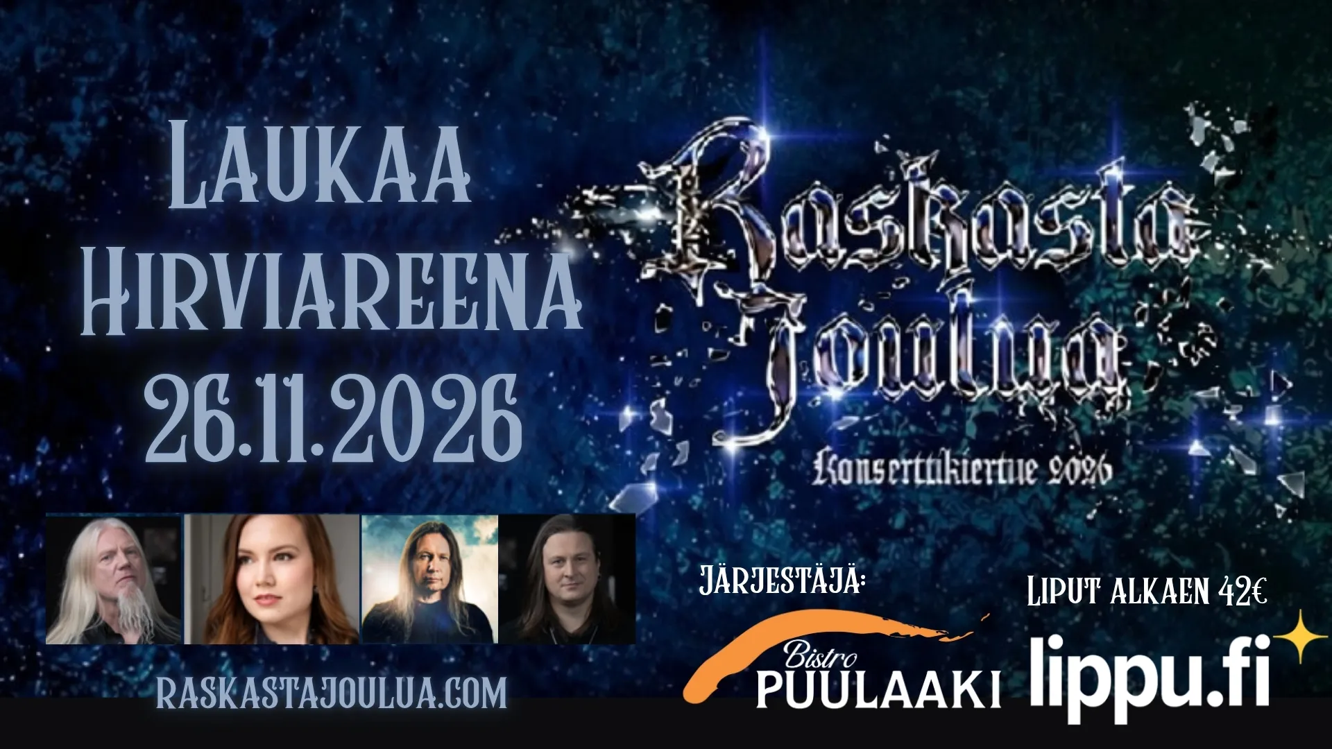 Raskasta joulua Laukaa Leppävesi