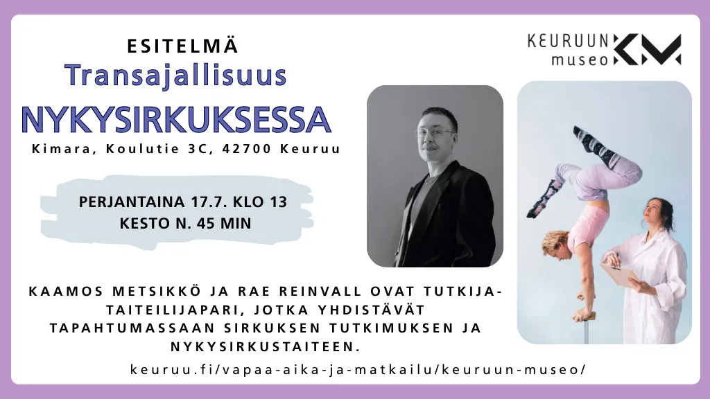 Esitelmä: Transajallisuus nykysirkuksessa