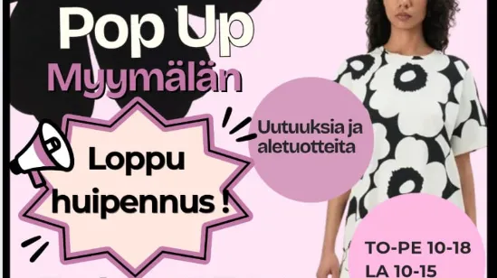Marikaisan Pop Up-Myymälän LOPPUJYSÄYS