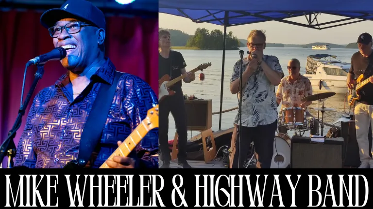 Jazz -ilta: Mike Wheeler & Highway Band Jyväskylän Juurikkasaaressa