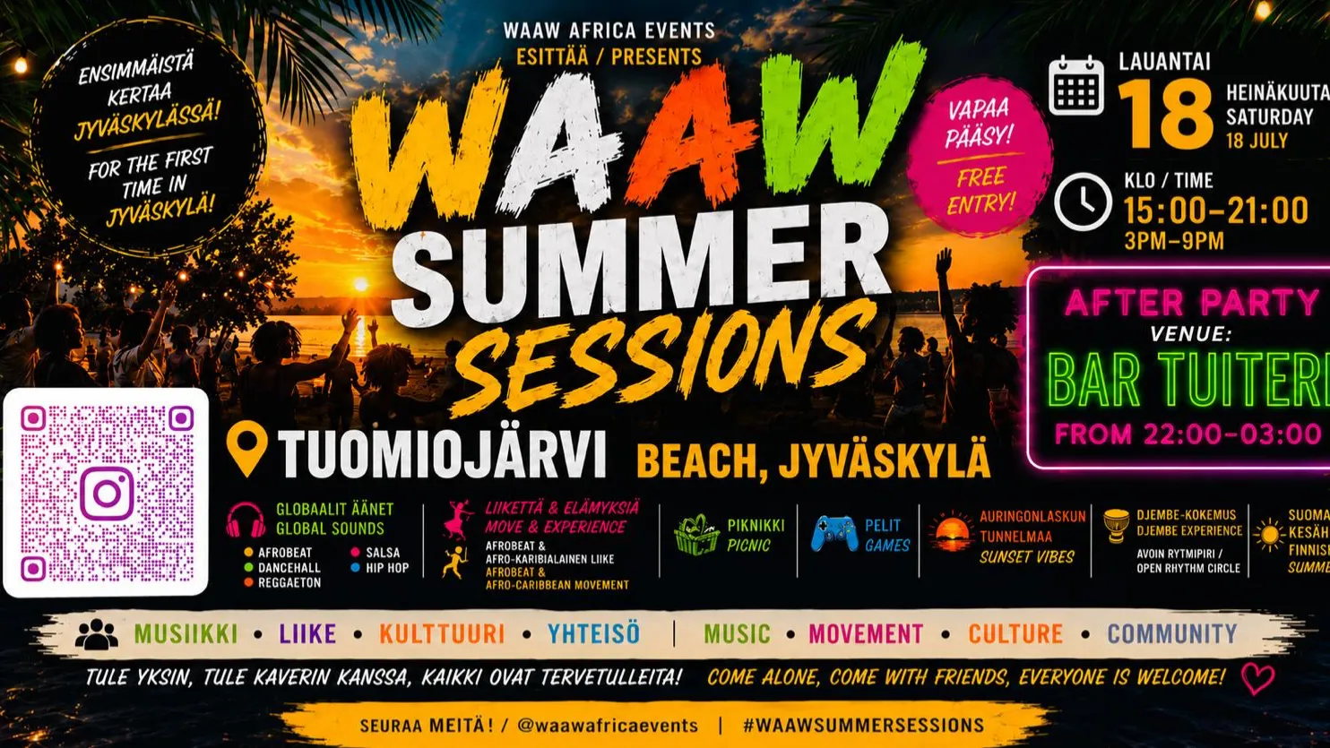 🌞 WAAW SUMMER SESSIONS 🌞