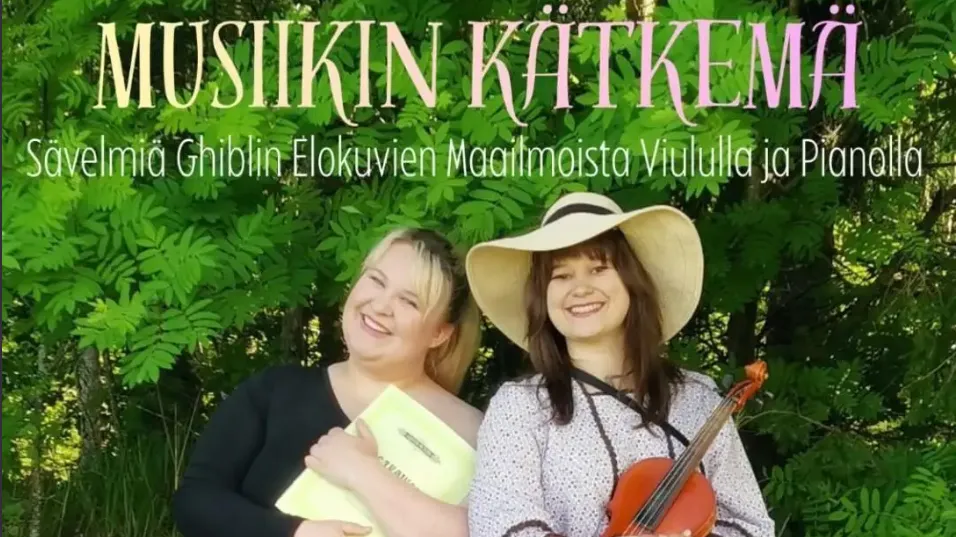 Musiikin Kätkemä – Sävelmiä Ghiblin Elokuvien Maailmoista Viululla Ja Pianolla