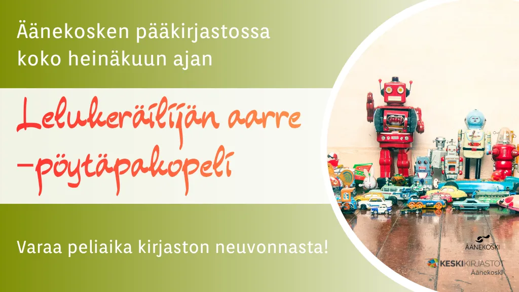 Lelukeräilijän aarre -pöytäpakopeli
