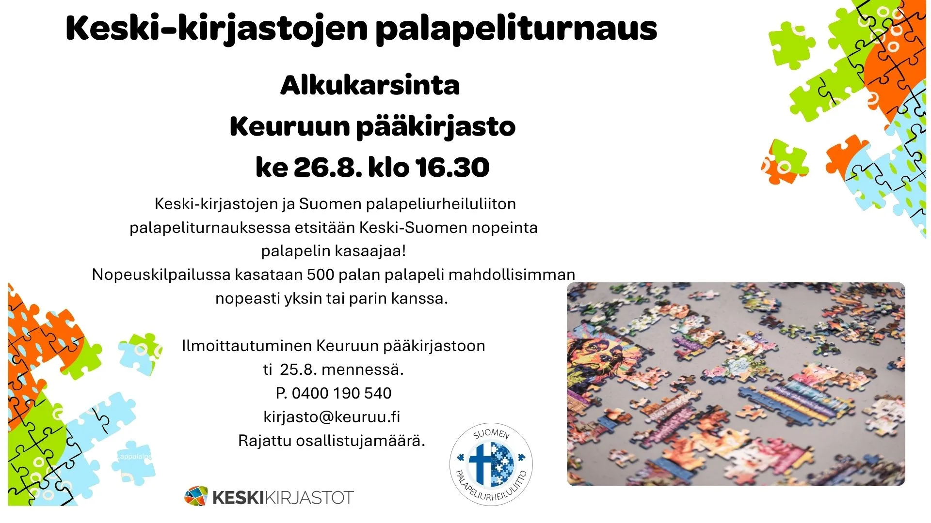 Palapeliturnauksen alkukarsinta