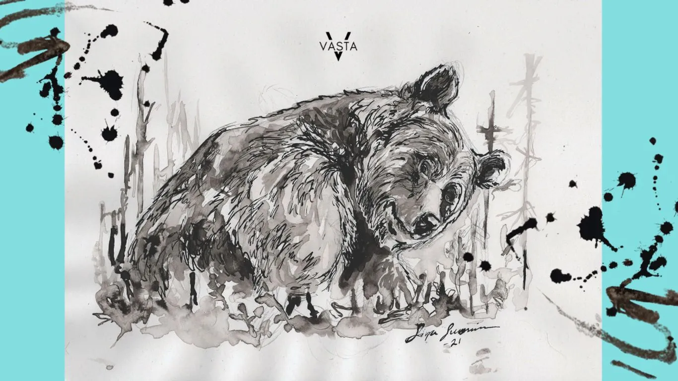 Mustemaalausta ja sekatekniikkaa -kuvataidekurssi